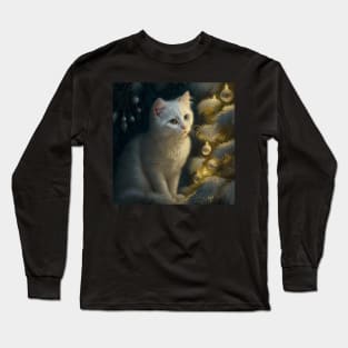 Cat Garland Long Sleeve T-Shirt